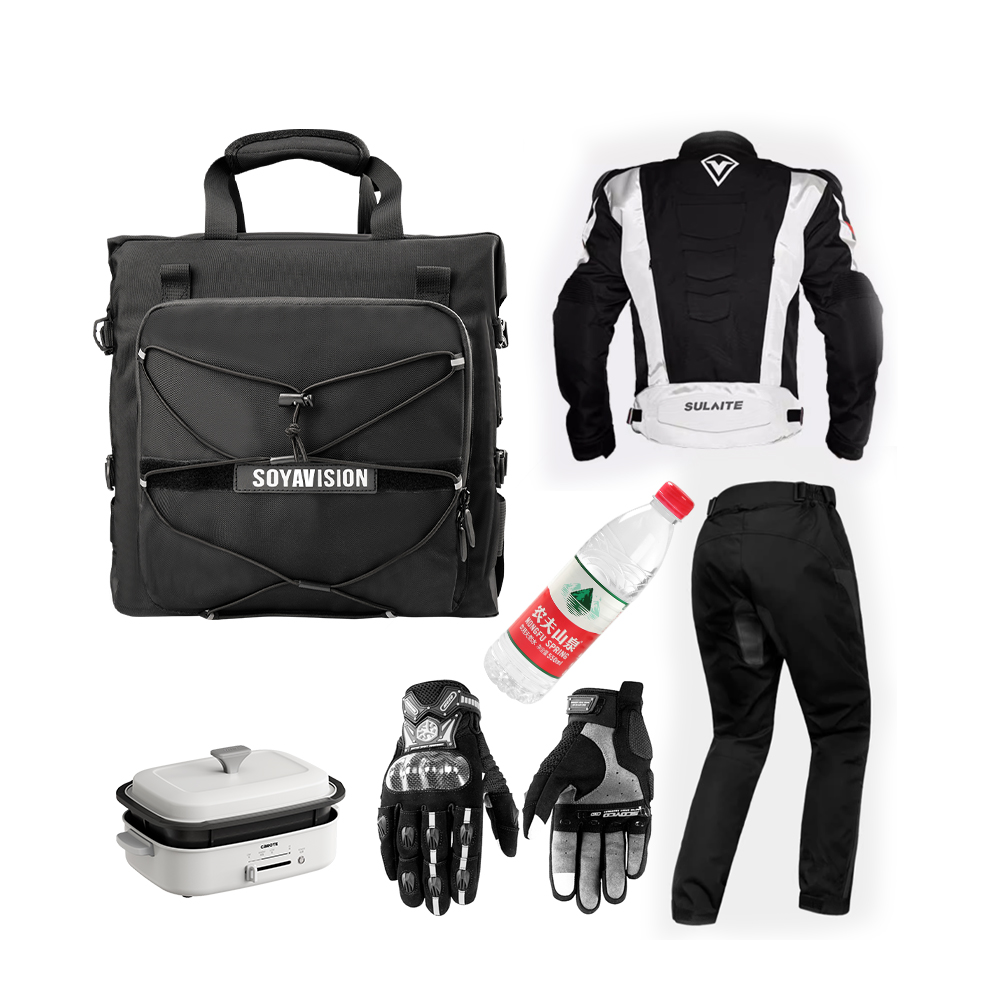 دراجة نارية الجانب حقيبة مقاوم - مراجعة Motorcycle Gear Backpack وسعره