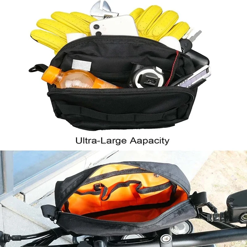 حقيبة تخزين أمامية للدراجة الن - مراجعة Motorcycle Gear Backpack وسعره