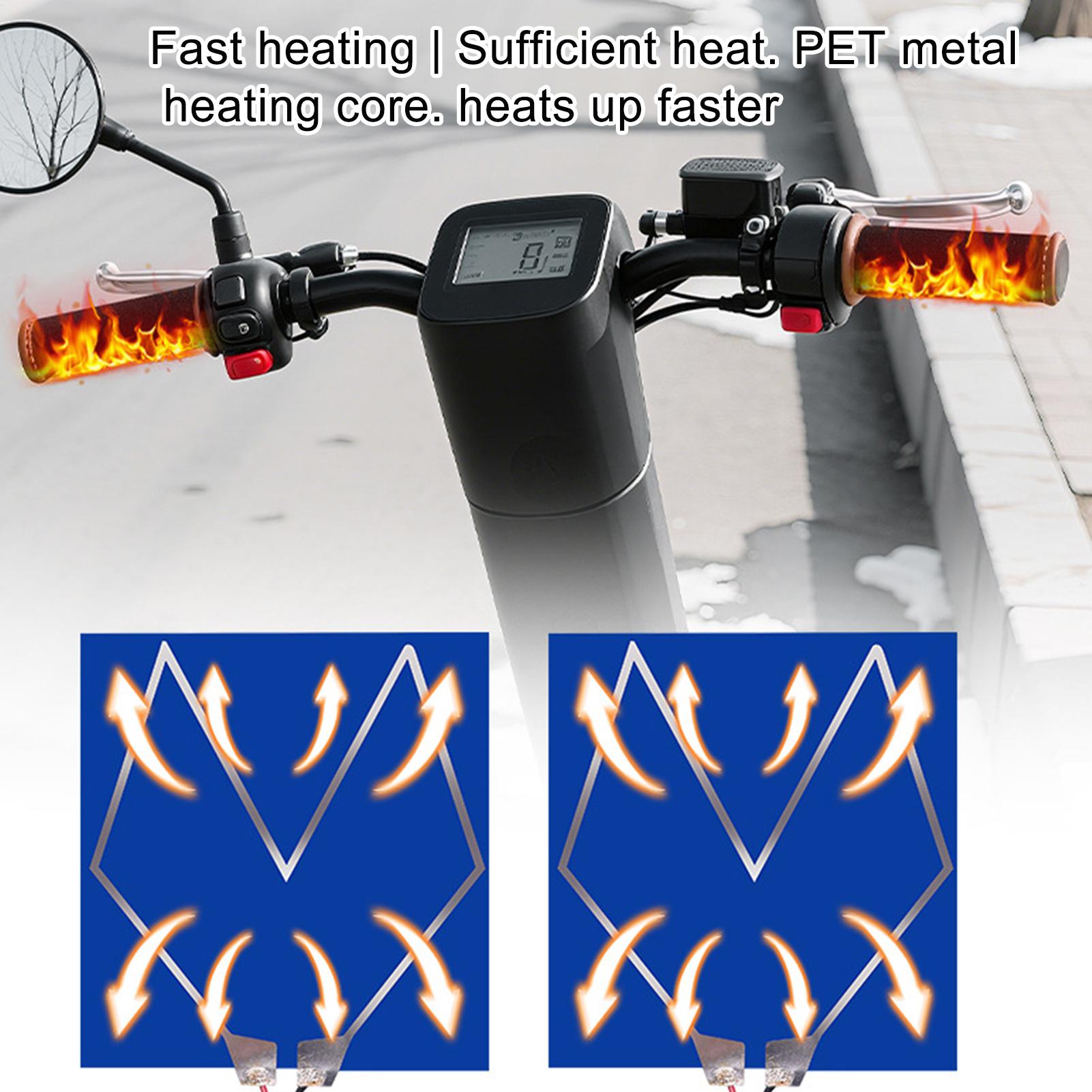 دراجة نارية ساخنة القبضات 3-Te - مراجعة Handlebar Grip Heated وسعره