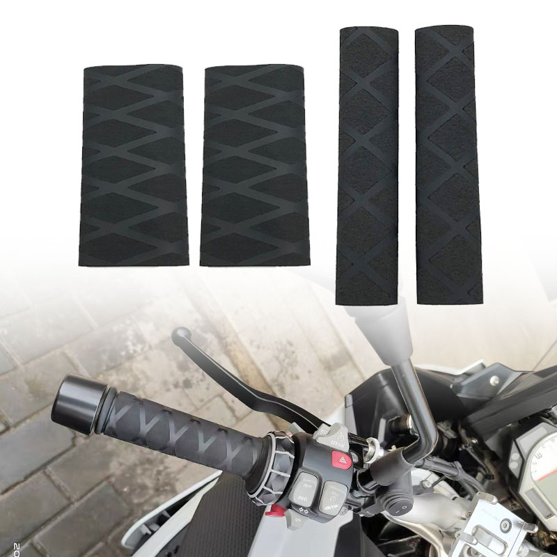 1 زوج دراجة نارية مقبض الحرارة - مراجعة Handlebar Grip Heated وسعره