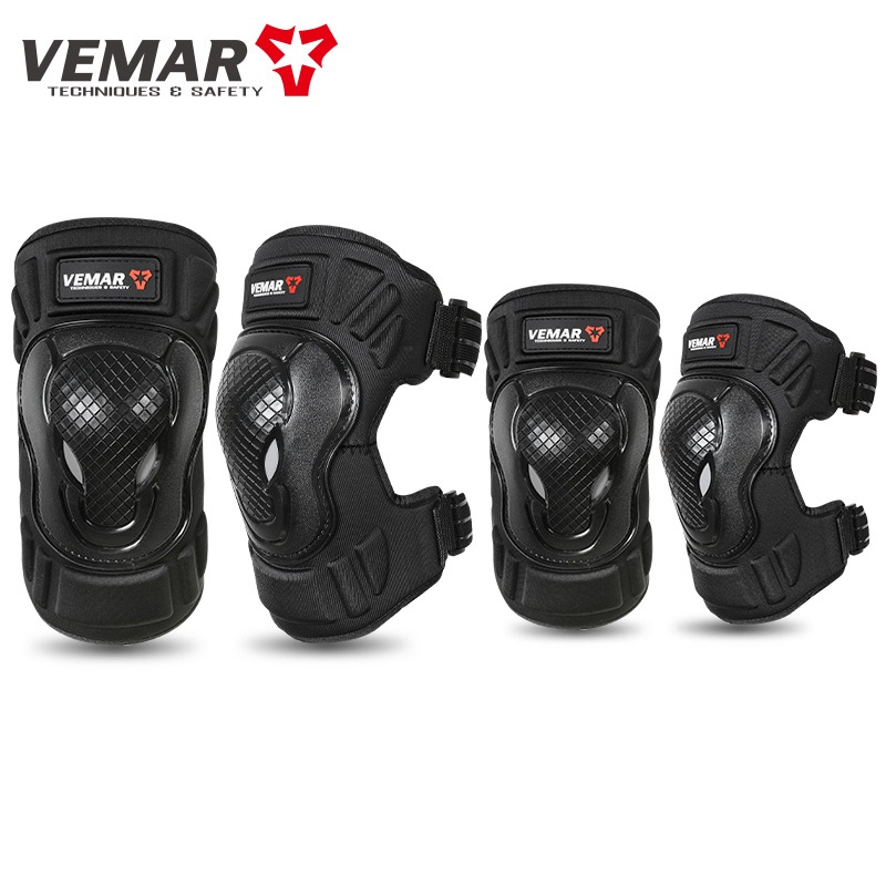 مجموعة من 4 قطع واقيات للركبة  - مراجعة Motorcycle Gear For Woman وسعره