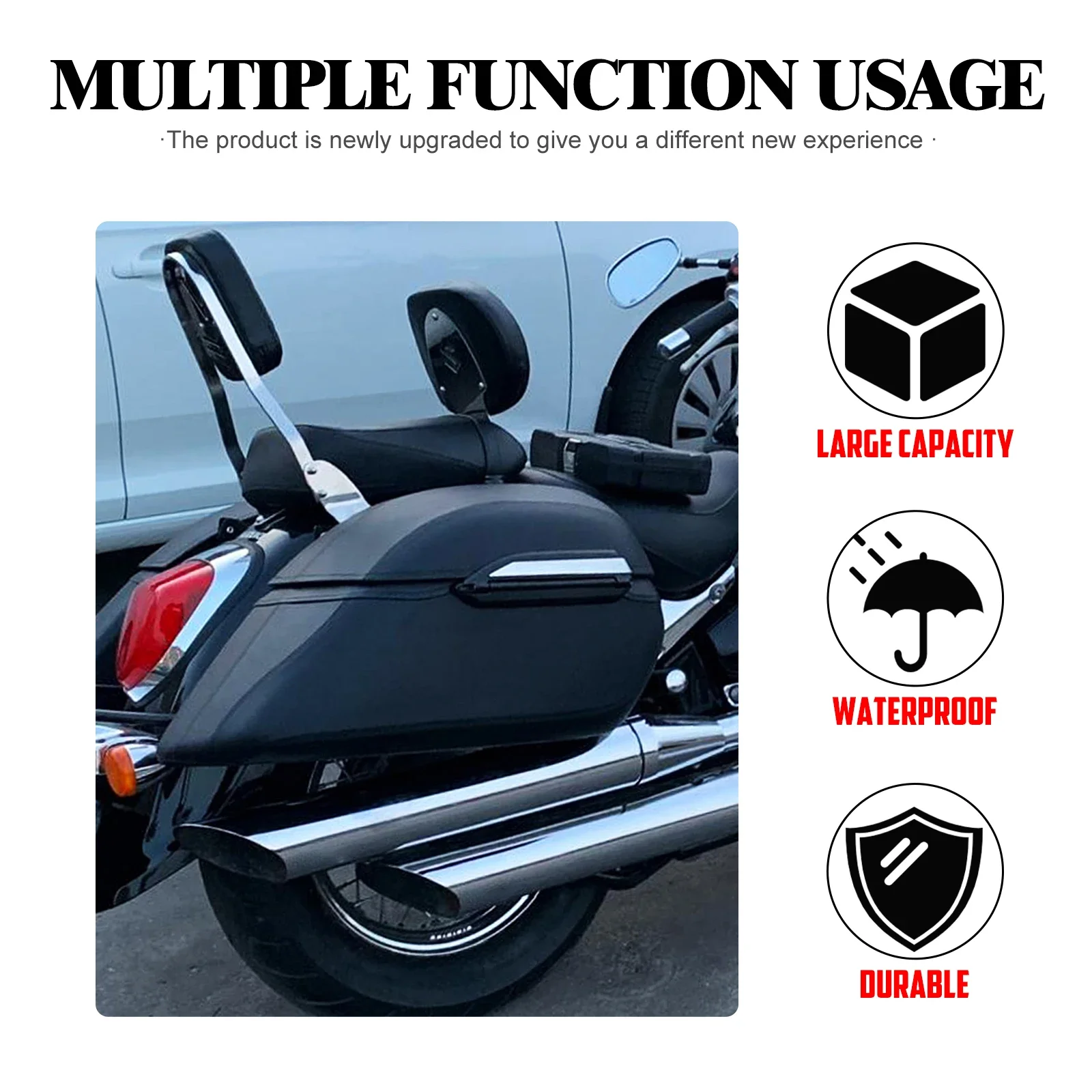 حقائب دراجة نارية صلبة حقائب ا - مراجعة Motorcycle Gear Backpack وسعره
