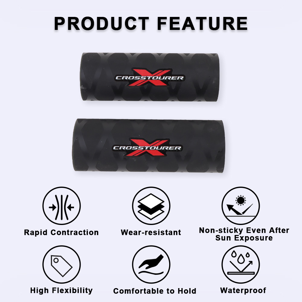 غطاء مطاطي لمقود الدراجة النار - مراجعة Handlebar Grip Heated وسعره
